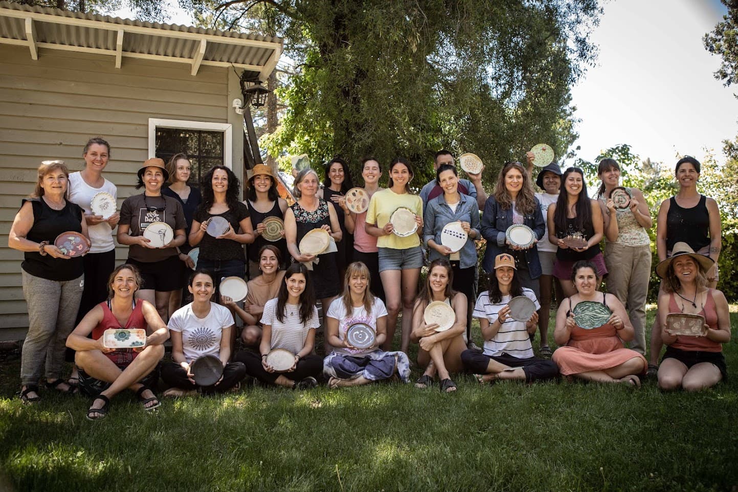 Focused individual working