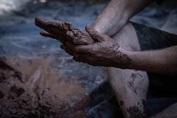 Collaborative team in office